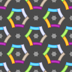 Ornament pattern vector tile