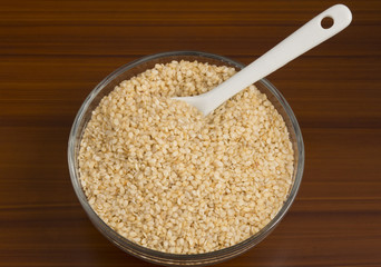 sesame seeds, Sesamum indicum
