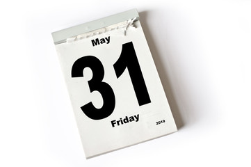 31. May 2019