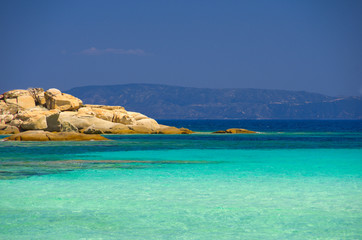 Fototapeta premium Sea coast at summer