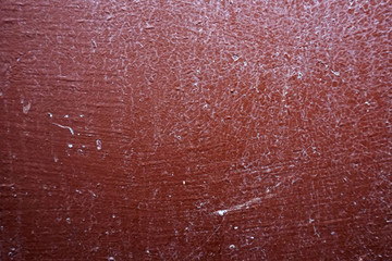 texture of an old brown paint with fine cracks