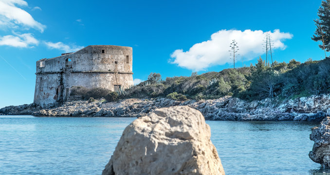 Aragonese tower by the coast