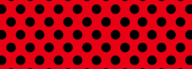 Red and Black Dot Background