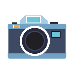 Photographic camera symbol vector illustration graphic design