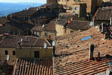 Ancient tiled roofs