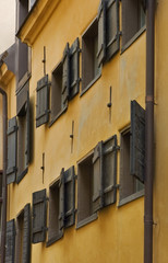Fototapeta na wymiar Old town in Stockholm. Sweden