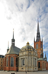 Riddarholm Church in Stockholm. Sweden