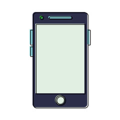 Smartphone mobile technology vector illustration graphic design