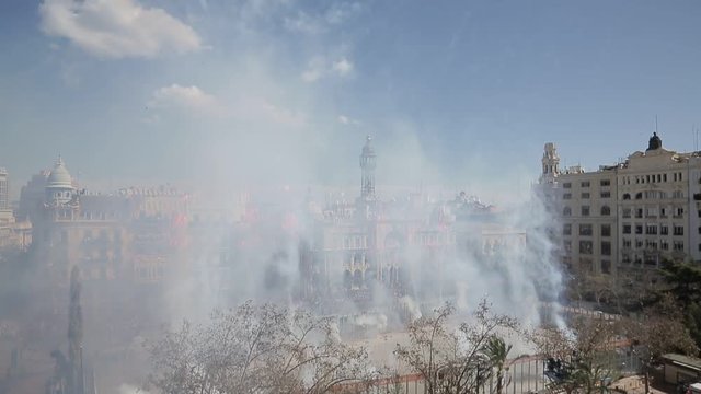 Mascleta Fallas Valencia