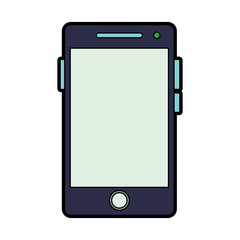 Smartphone mobile technology vector illustration graphic design