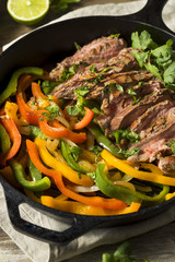 Homemade Beef Steak Fajitas
