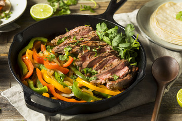 Homemade Beef Steak Fajitas