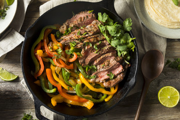 Homemade Beef Steak Fajitas