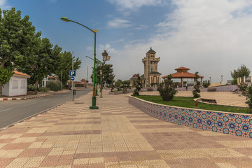 Tlemcen - June 01, 2017: Historic plateau of Lalla Setti in Tlemcen, Algeria
