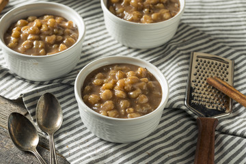Homemade Brazlian Canjica Hominy Pudding
