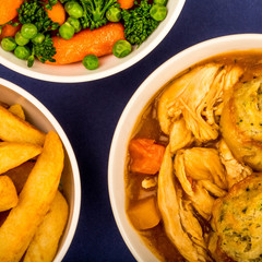 Traditional Chicken And Dumpling Casserole