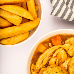 Traditional Chicken And Dumpling Casserole