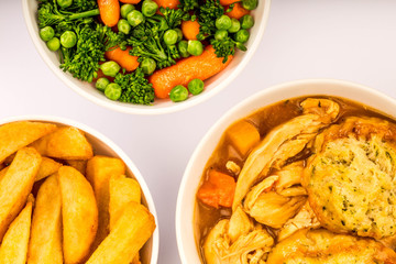 Traditional Chicken And Dumpling Casserole