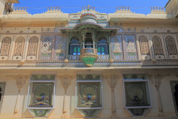 Naklejka premium City Palace Udaipur India