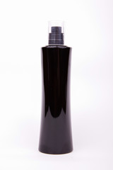 Bottle of perfume isolated on white background