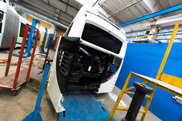 Bus production manufacture