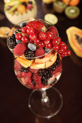 fruit mix dessert