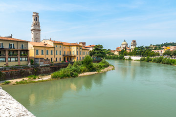 Obraz premium Picture of the small italian City Verona in Veneto