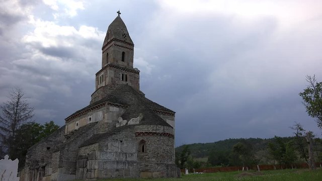 Timelapse of Densus church 4K