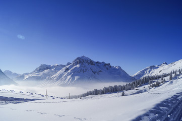 Alpen im Winter - 196685330