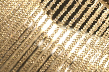 Chandelier close-up for use as background