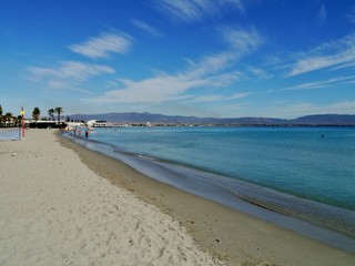 Strand von Cagliari