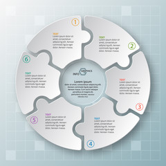 Abstract 3D Paper Infographics