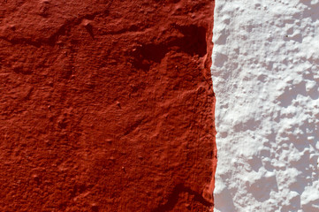 Garnet and white