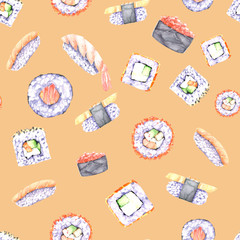Sushi Pattern