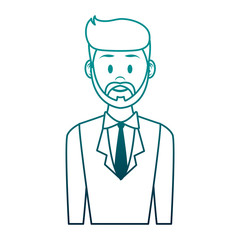 Businessman cartoon isolated vector illustration graphic design