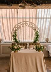 wedding table decoration