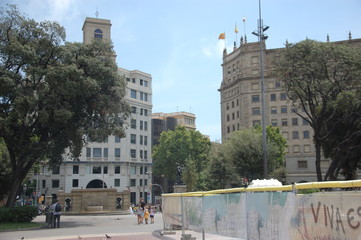 Hiszpania Barcelona Ulice © Piotr