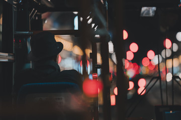 A late night bus. © ttlsc