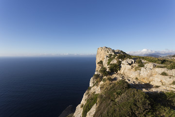 Fototapeta na wymiar Cap de Formentor in Mallorca