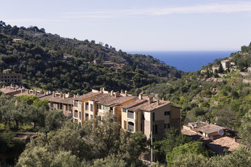 Mountain village Valldemosa in Mallorca