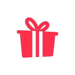 gift icon solid vector logo download
