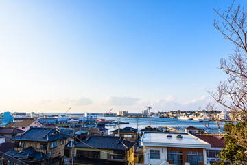 Fototapeta na wymiar 港町　Port city of scenery
