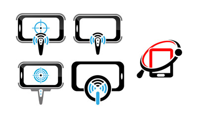 Stick Self Handle Phone Set