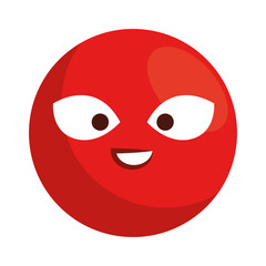 emoticon face kawaii character