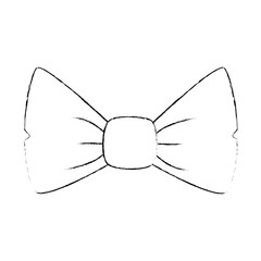 bowntie ribbon isolated icon