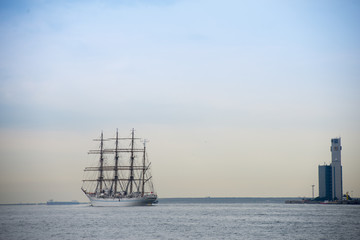 名古屋港　帆船日本丸