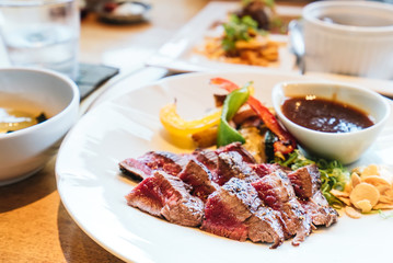 Horse meat dishes, Japanese food, delicious, meat