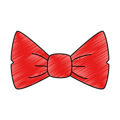 bowntie ribbon isolated icon