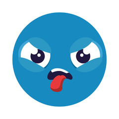emoticon face kawaii character
