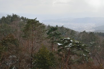 京都　大文字山からの眺め